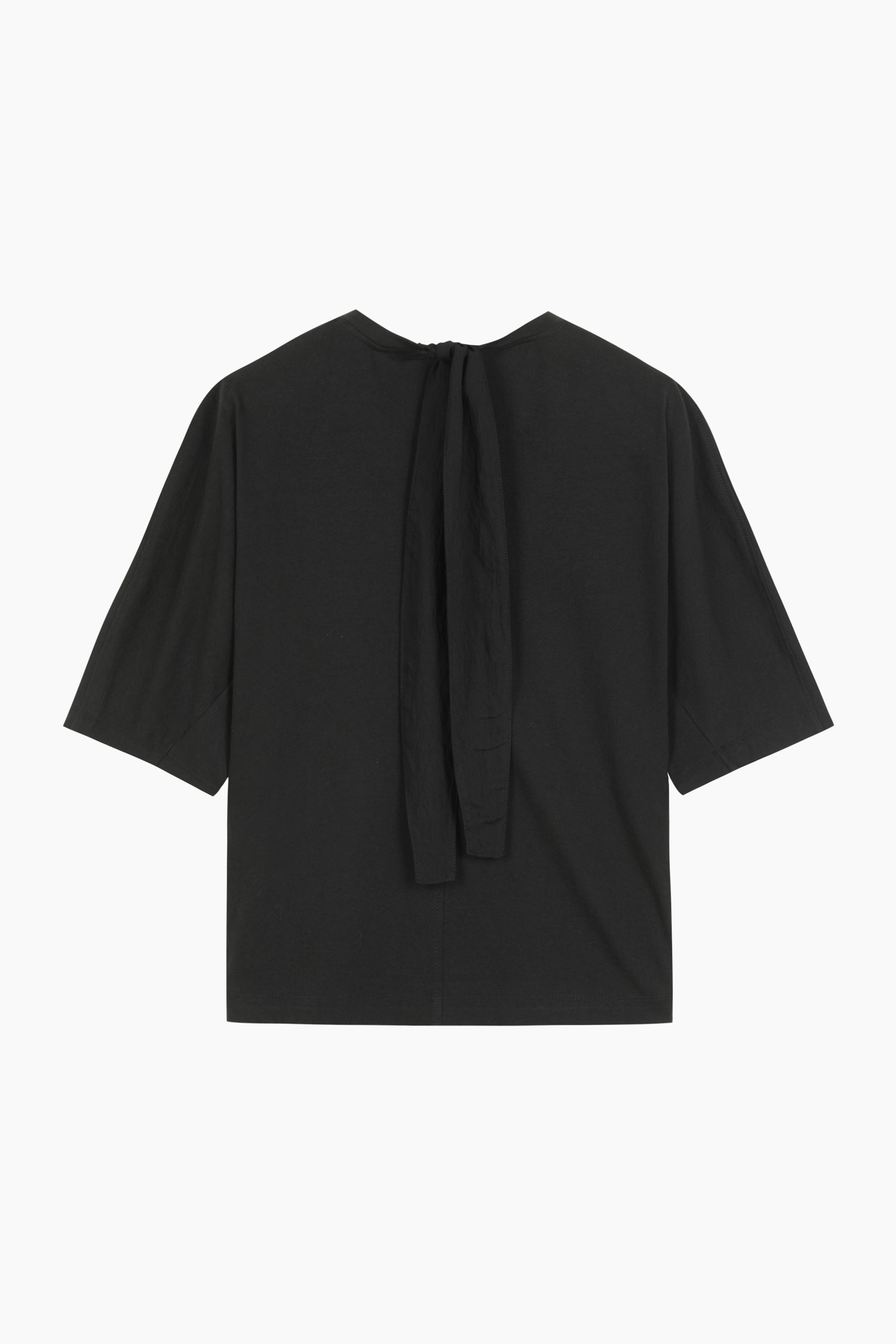 T-shirt con fiocco da donna grigio scuro 2 | Sisley Outlet