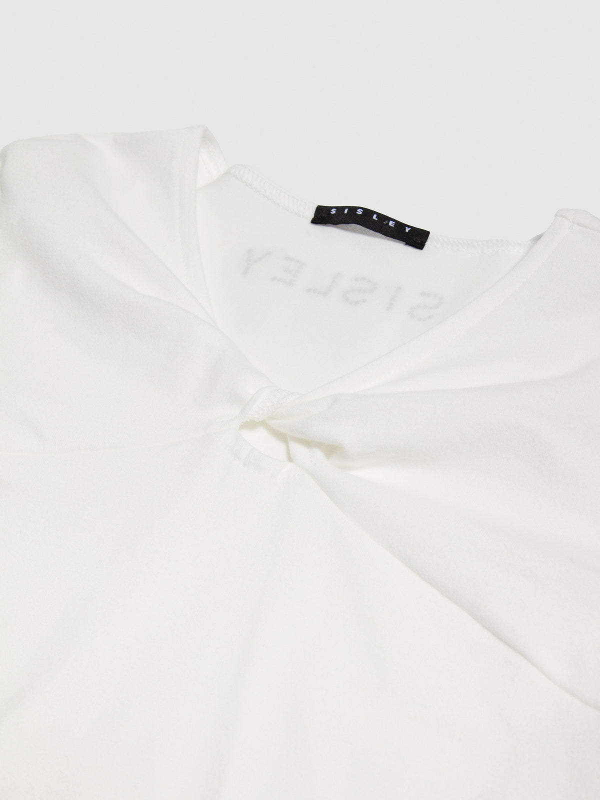 T-shirt con nodo