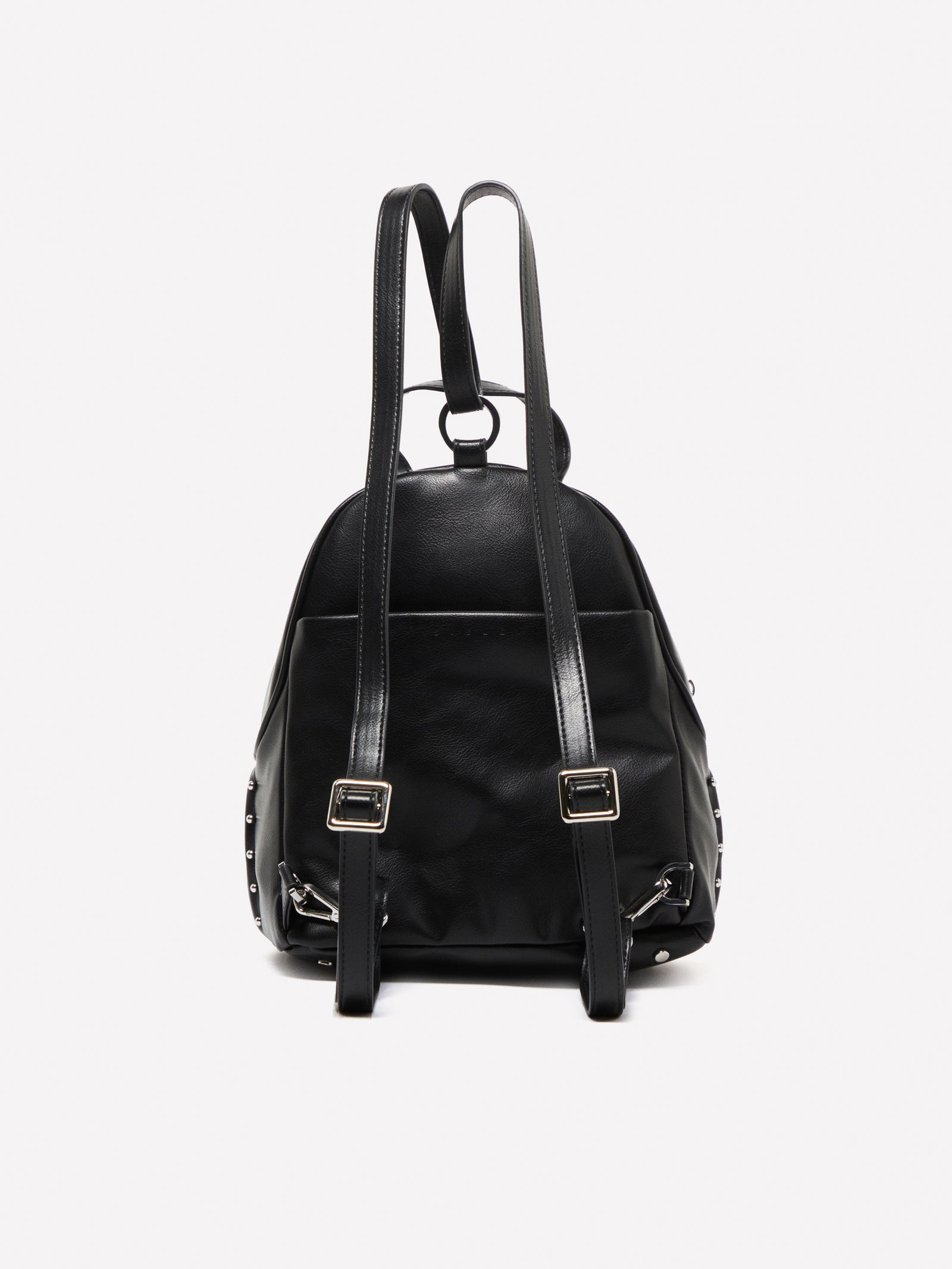 Mochila de color sólido da donna nero 2 | Sisley Outlet