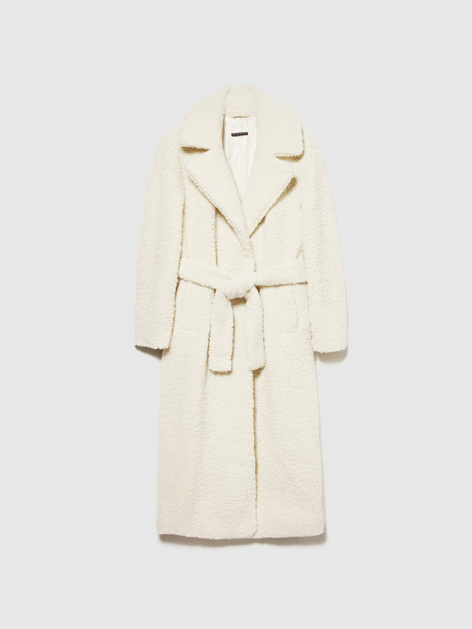 Cappotto comfort fit da donna bianco panna | Sisley Outlet