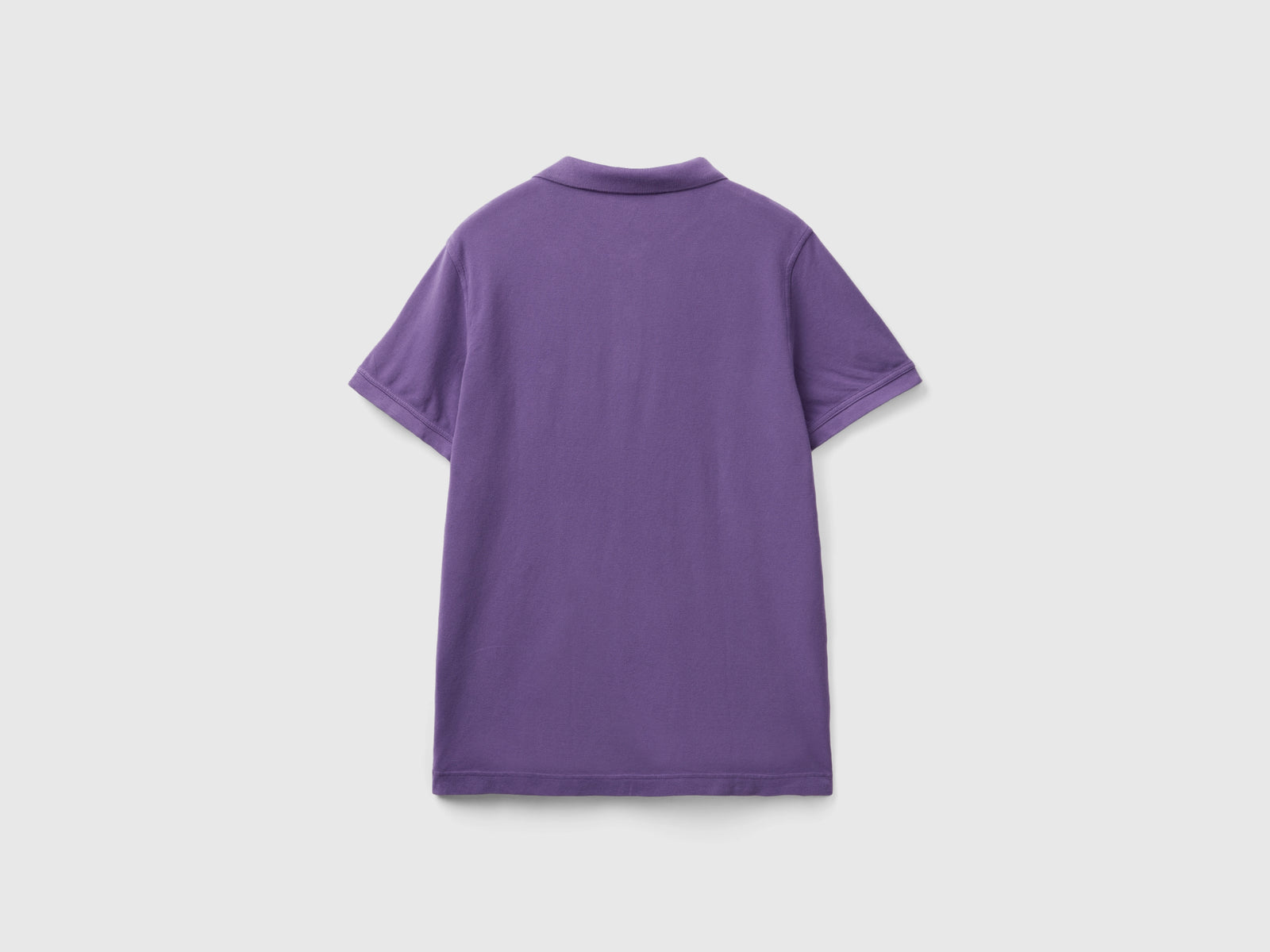 Polo viola regular fit da uomo prugna 2 | Benetton Outlet
