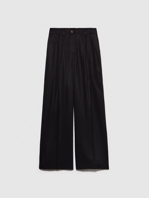 Pantaloni flare a vita bassa