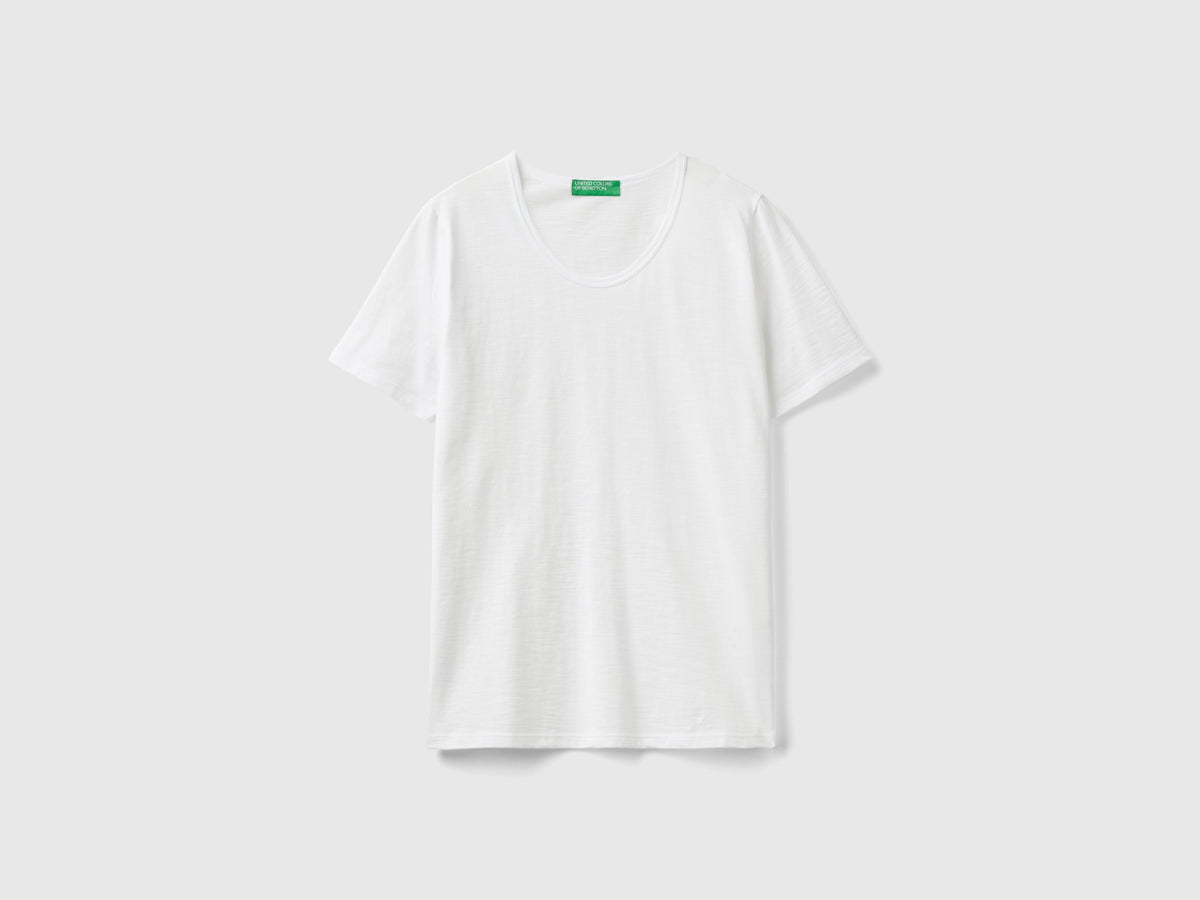 T-shirt manica corta in cotone leggero