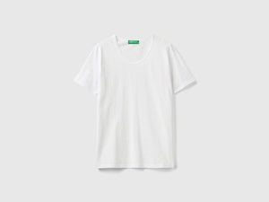 T-shirt manica corta in cotone leggero