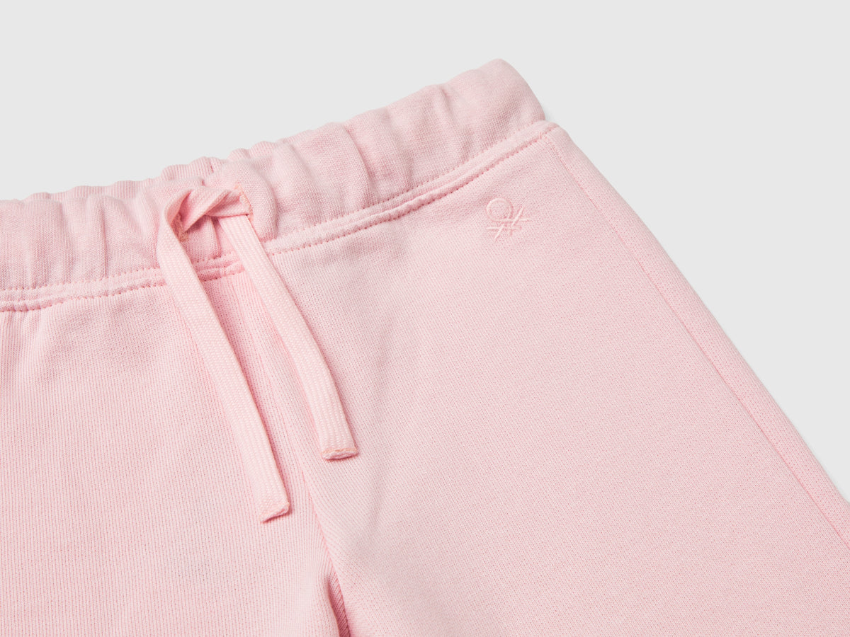 Pantaloni in felpa di cotone bio