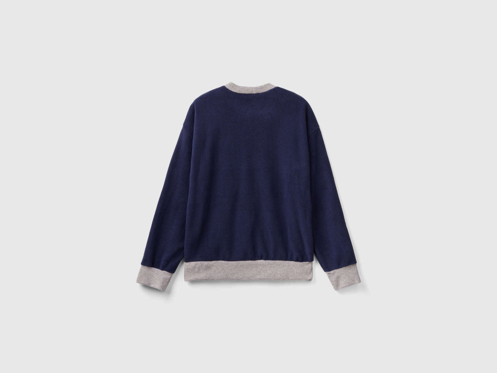 Maglia in pile Mickey Mouse da uomo blu scuro 2 | Benetton Outlet