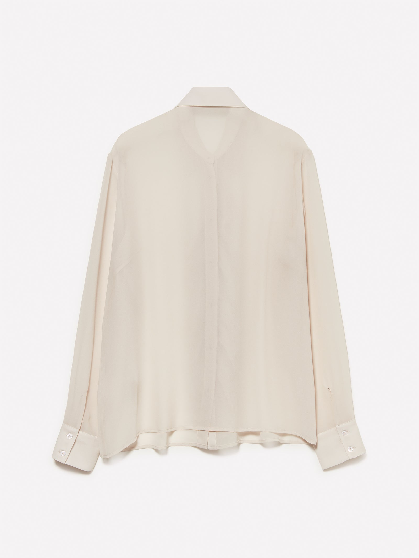 Camicia con rouches da donna bianco panna 2 | Sisley Outlet