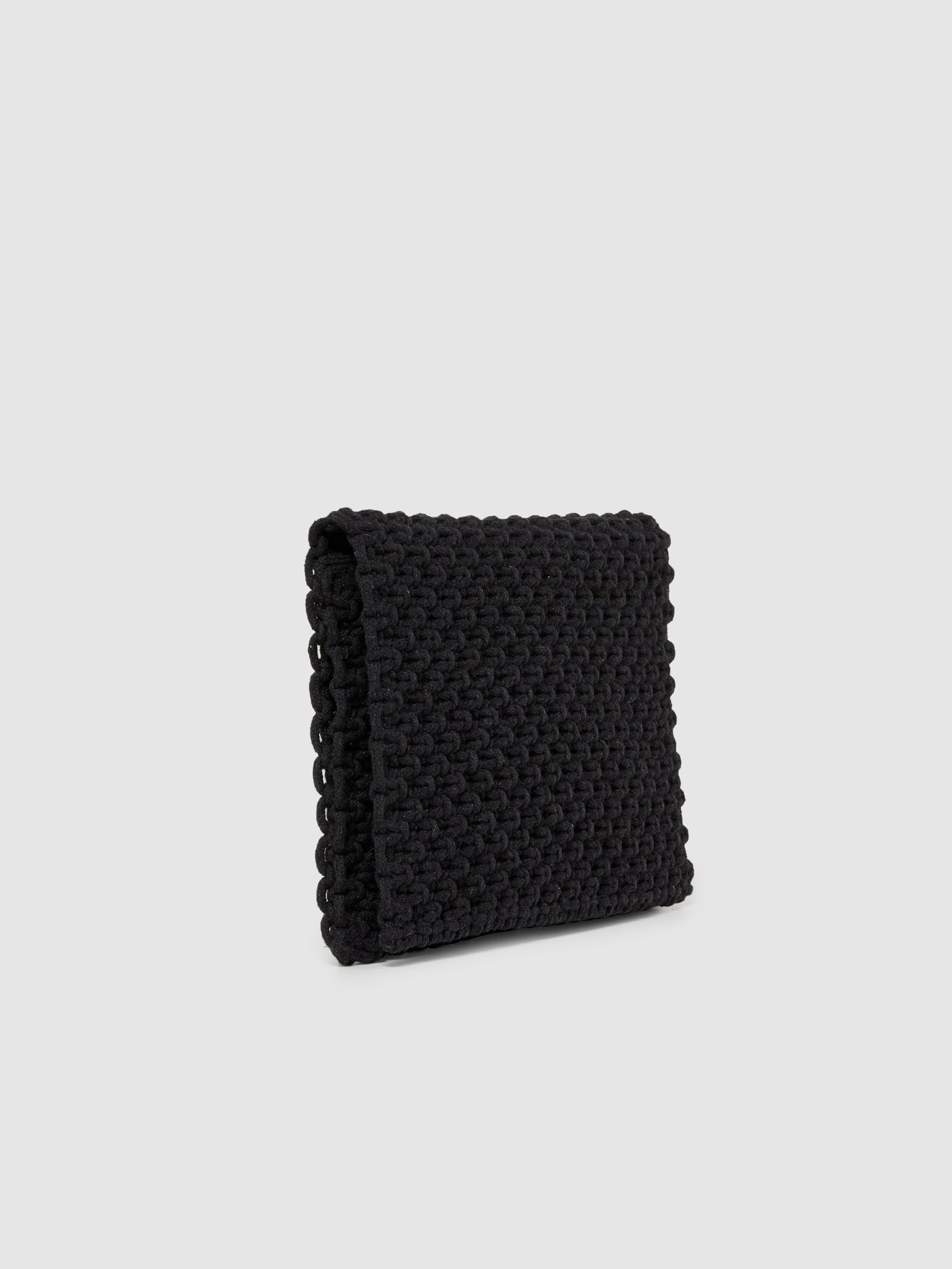 Pochette in crochet da donna nero 3 | Sisley Outlet