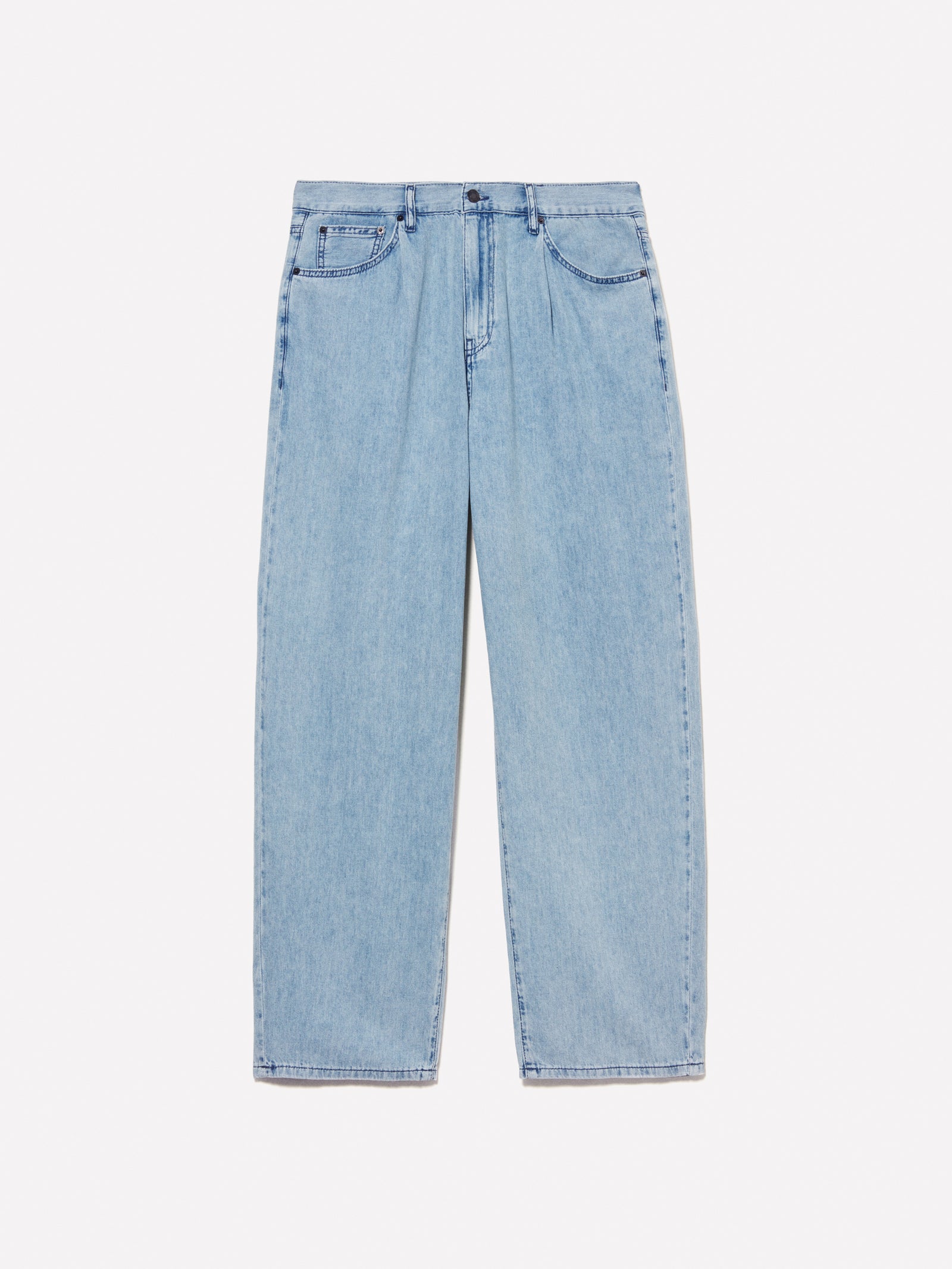 Jeans chiaro relaxed fit da uomo azzurro | Sisley Outlet