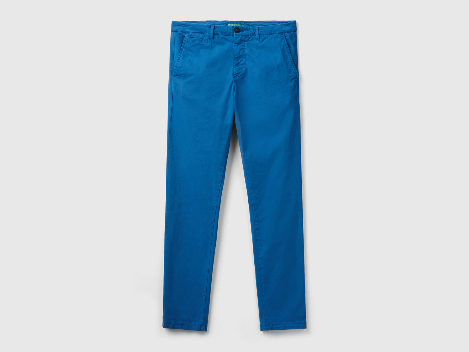 Chino slim fit da uomo blu | Benetton Outlet