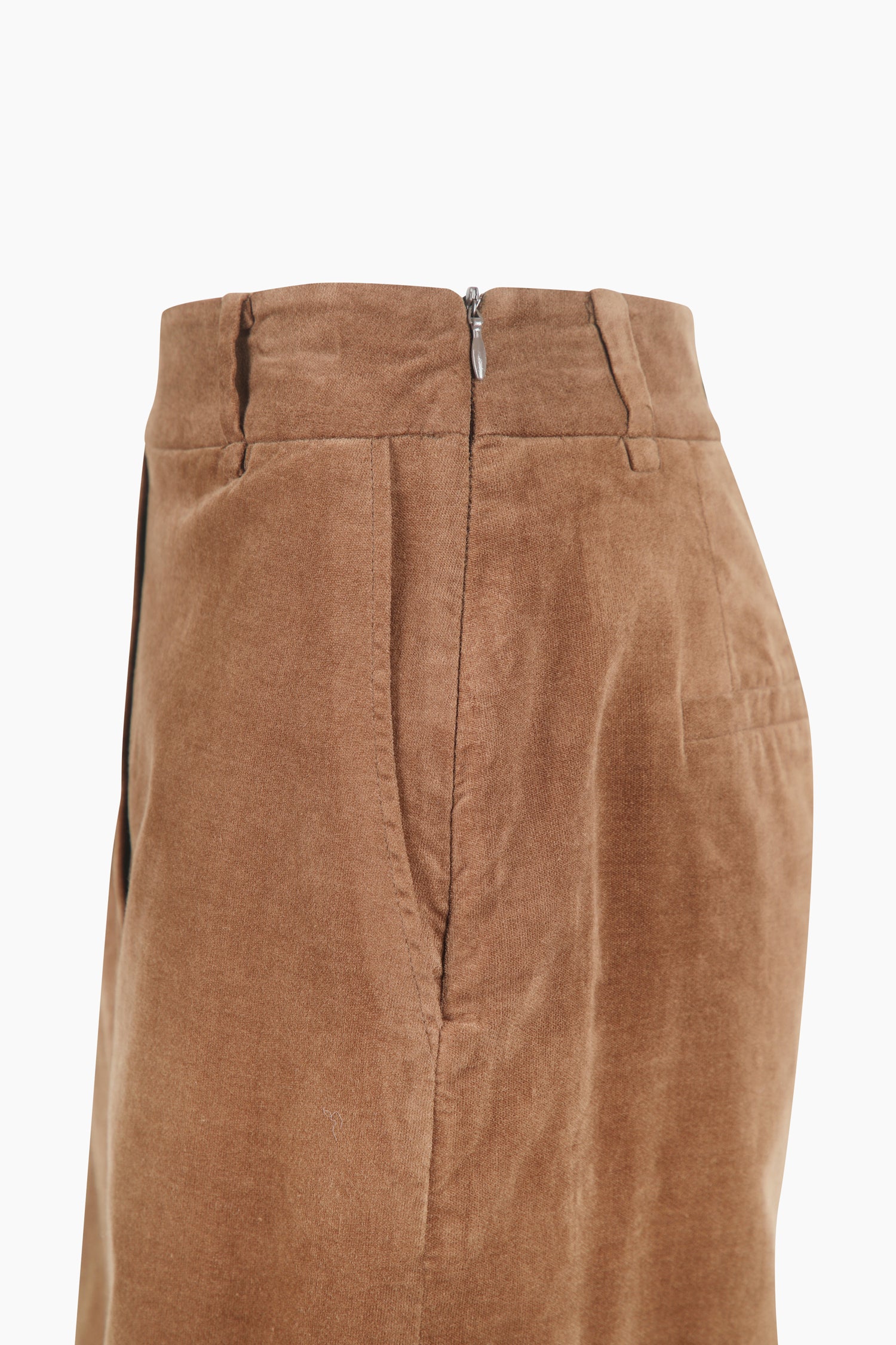 Gonna lunga con cintura da donna marrone scuro 3 | Sisley Outlet