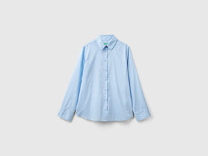 Camicia regular fit in cotone leggero
