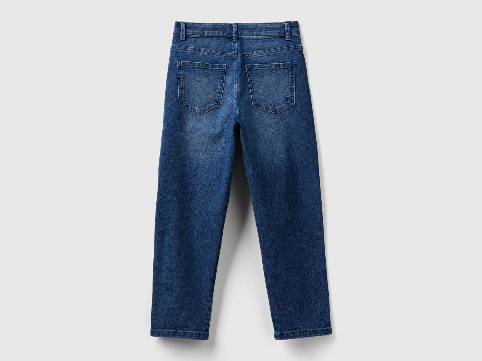 Jeans slouchy fit da bambina blu 2 | Benetton Outlet