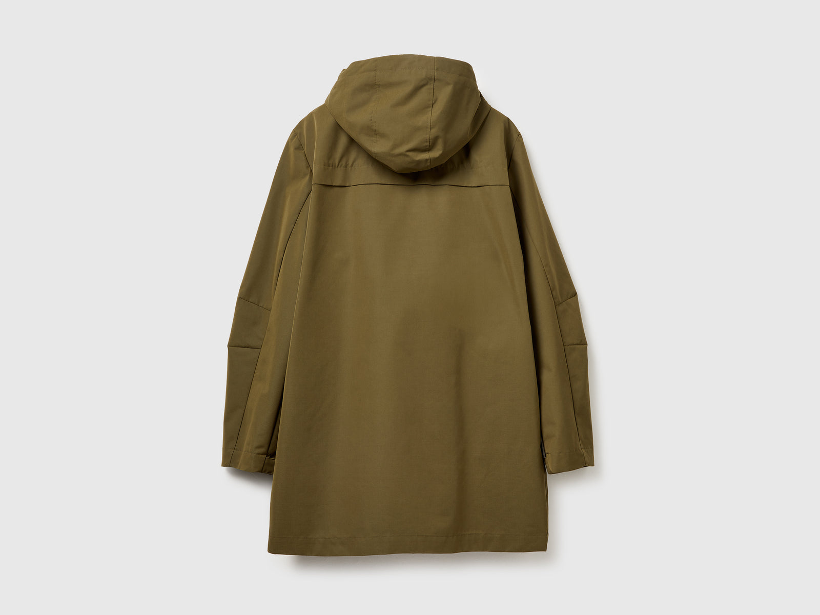 Parka in misto cotone da uomo verde militare 2 | Benetton Outlet