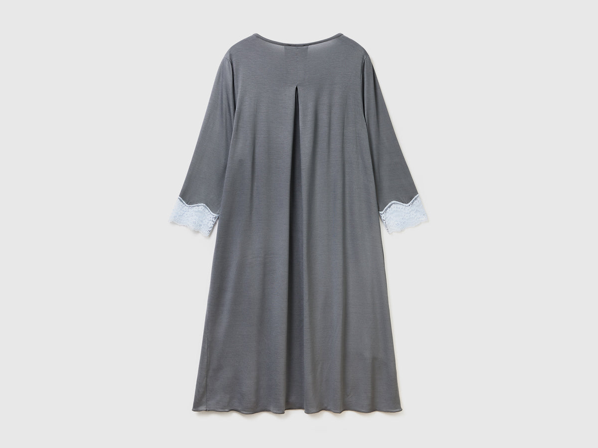 Camicia da notte con dettagli in pizzo