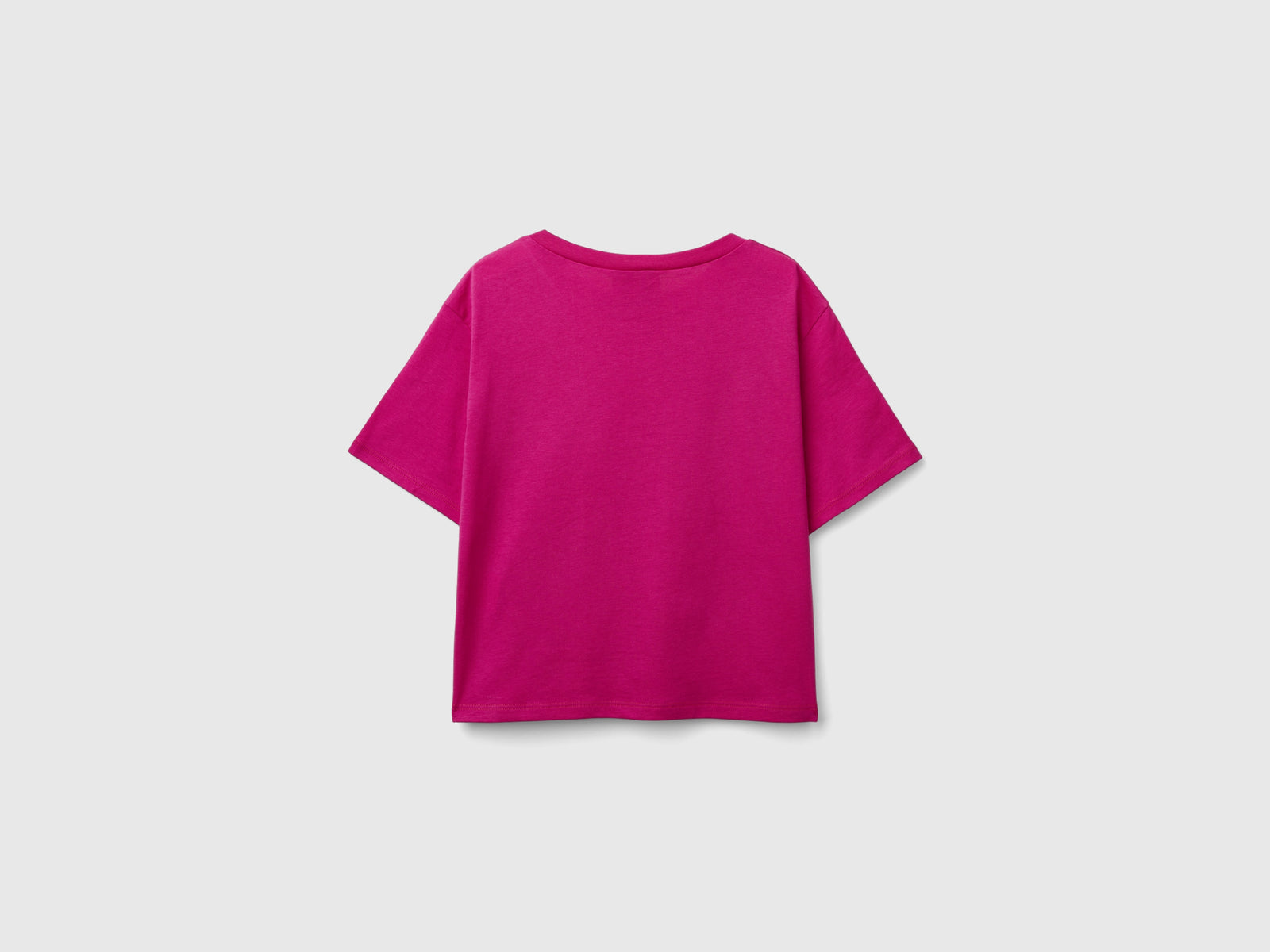 T-shirt boxy fit ©Looney Tunes da bambina fucsia 2 | Benetton Outlet