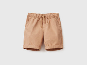Shorts 100% cotone con coulisse