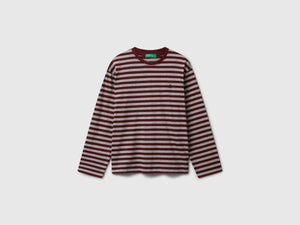 T-shirt manica lunga a righe