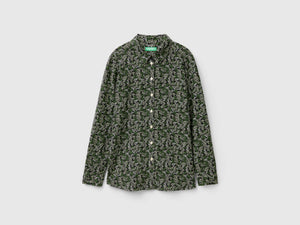 Camicia fantasia in viscosa