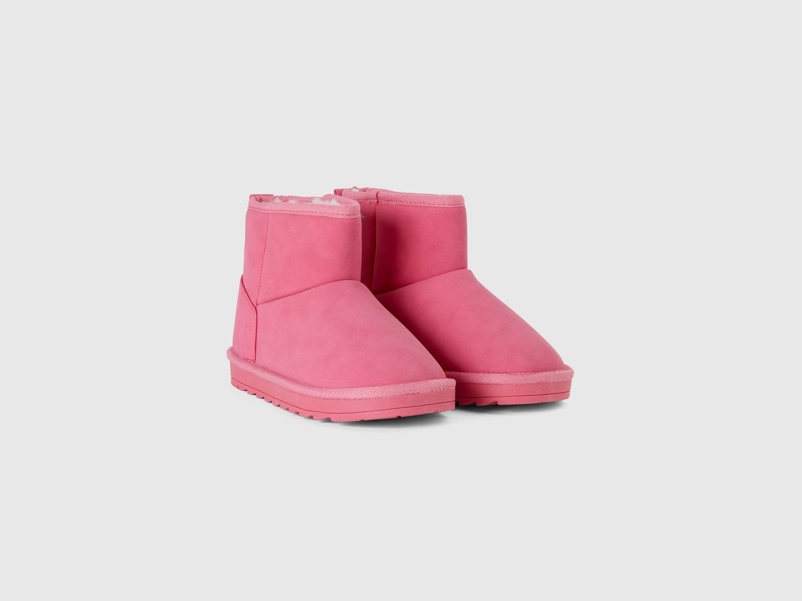 Tronchetti in tessuto spalmato da bambino rosa 3 | Benetton Outlet
