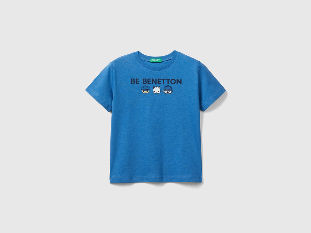 T-shirt 100% cotone bio con stampa