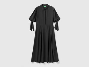 Vestito midi con colletto
