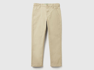 Chino slim fit in cotone stretch