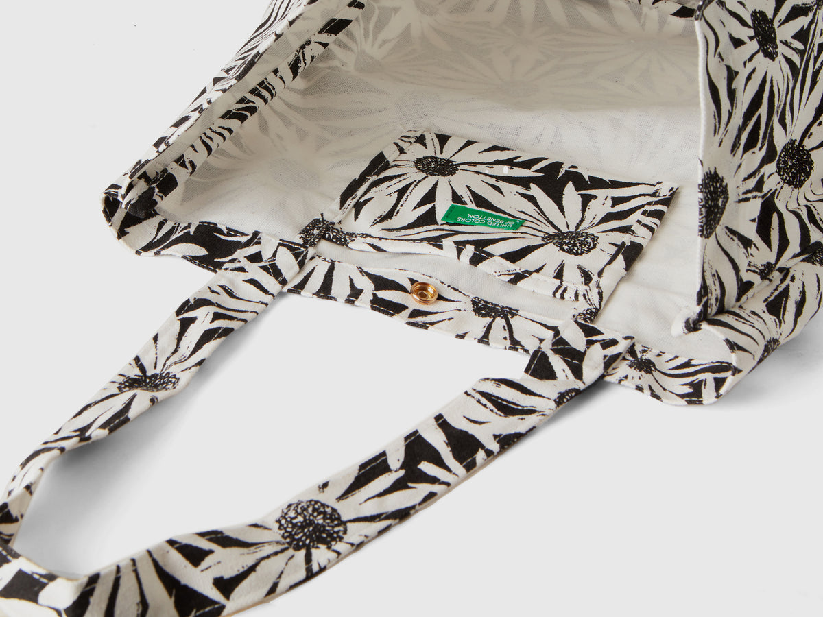 Shopping bag a fiori