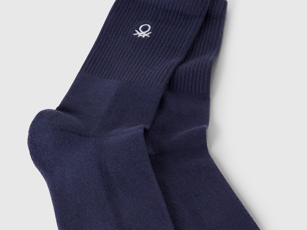 Calzini sportivi in misto cotone stretch