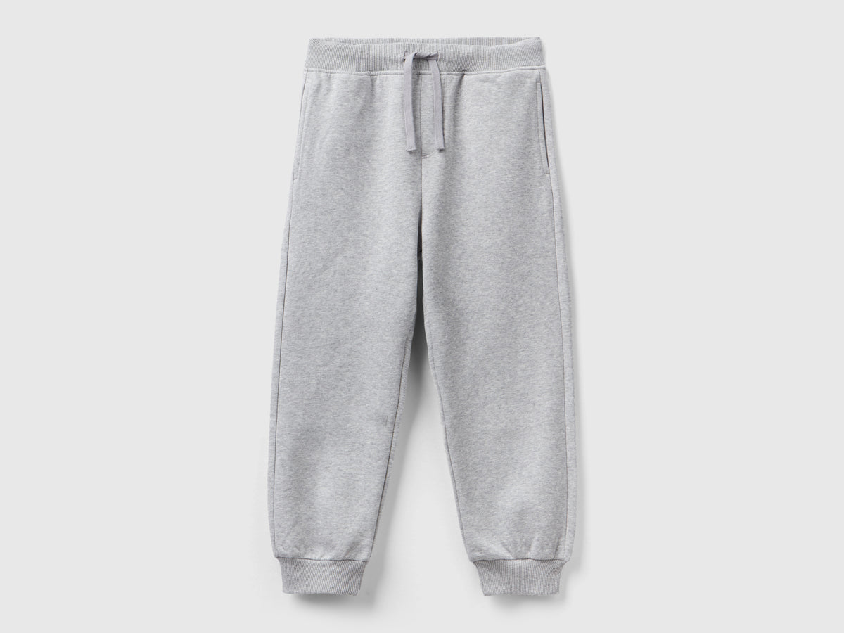 Pantaloni in calda felpa con stampa