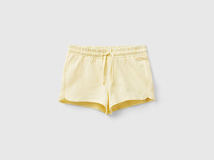 Shorts con coulisse in cotone bio