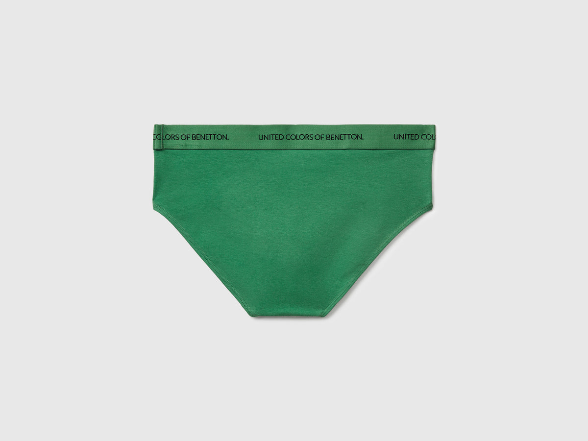 Slip in cotone elasticizzato