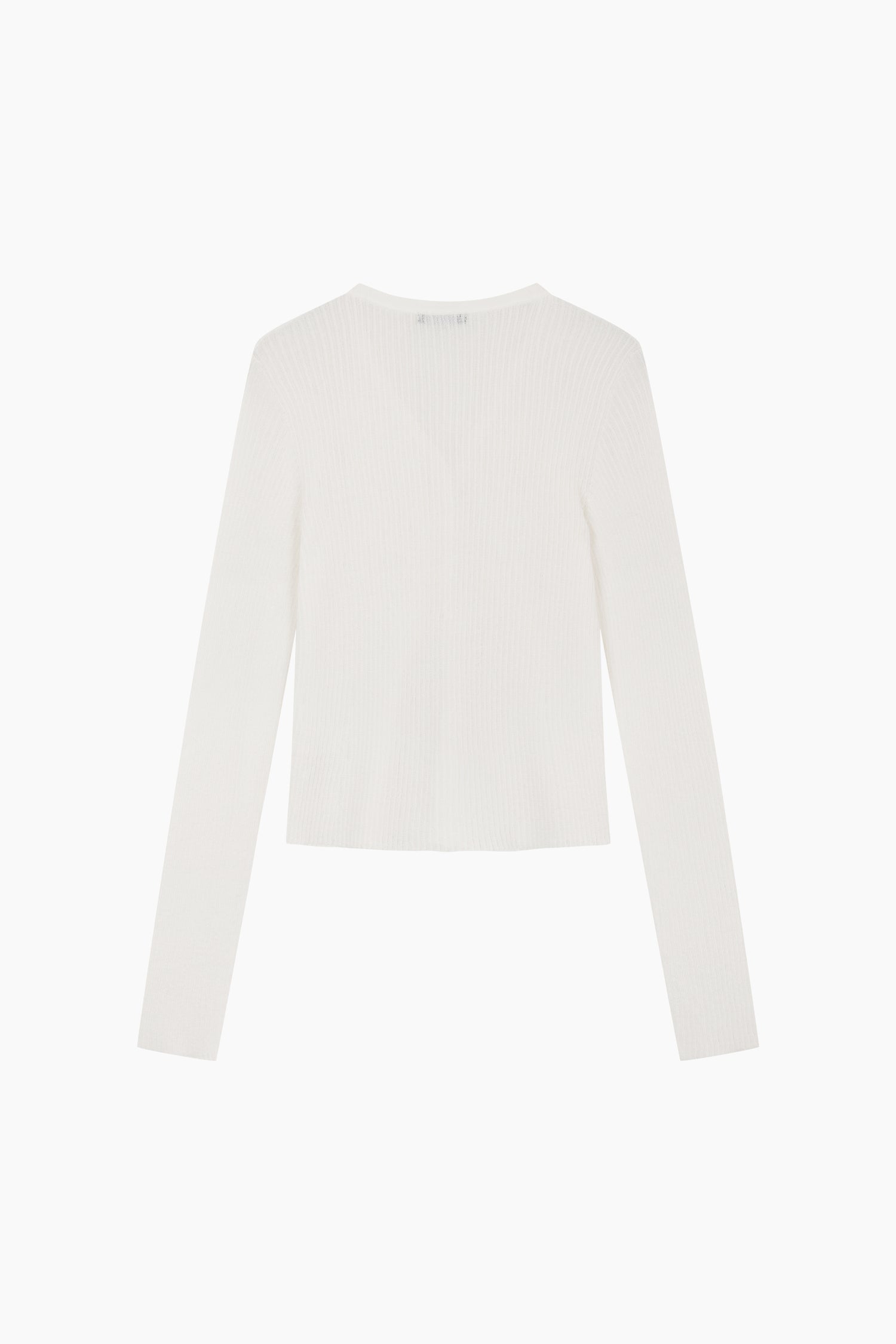Cardigan con bottoni a perla da donna bianco 2 | Sisley Outlet