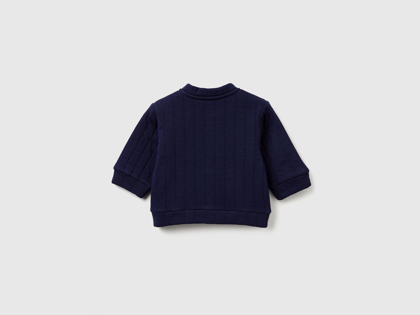 Bomber con imbottitura leggera da neonato blu scuro 2 | Benetton Outlet
