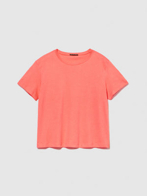 T-shirt boxy fit in cotone biologico