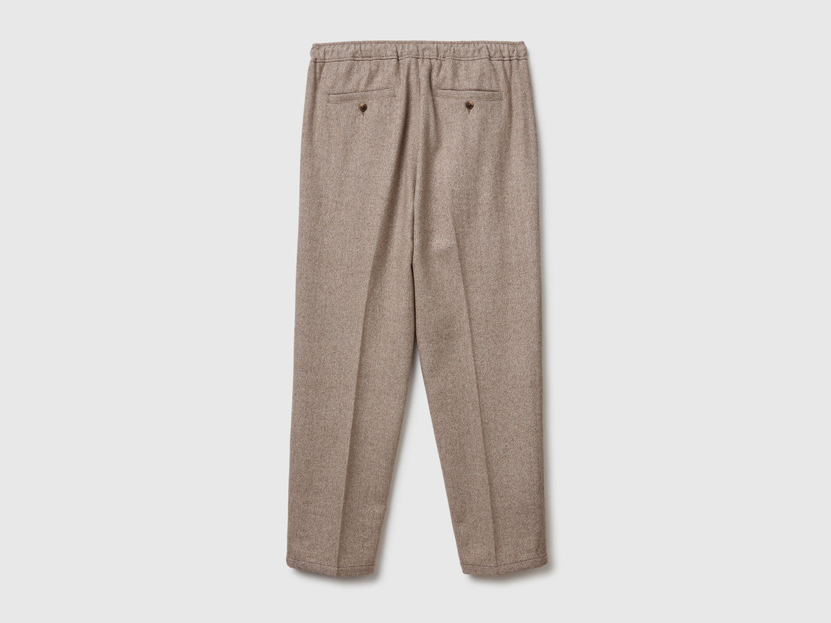 Joggers in flanella