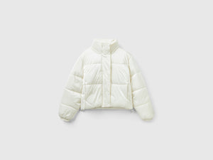 Piumino imbottito in nylon lucido