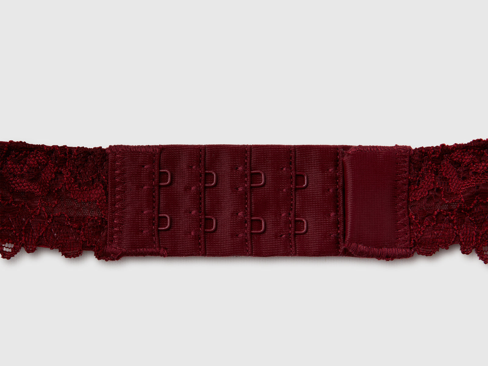 Reggiseno imbottito con pizzo da donna bordeaux 3 | Benetton Outlet