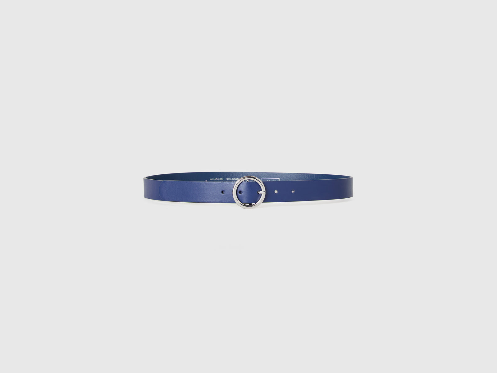 Coated fabric belt da donna blu 3 | Benetton Outlet
