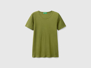 T-shirt in cotone a fibra lunga