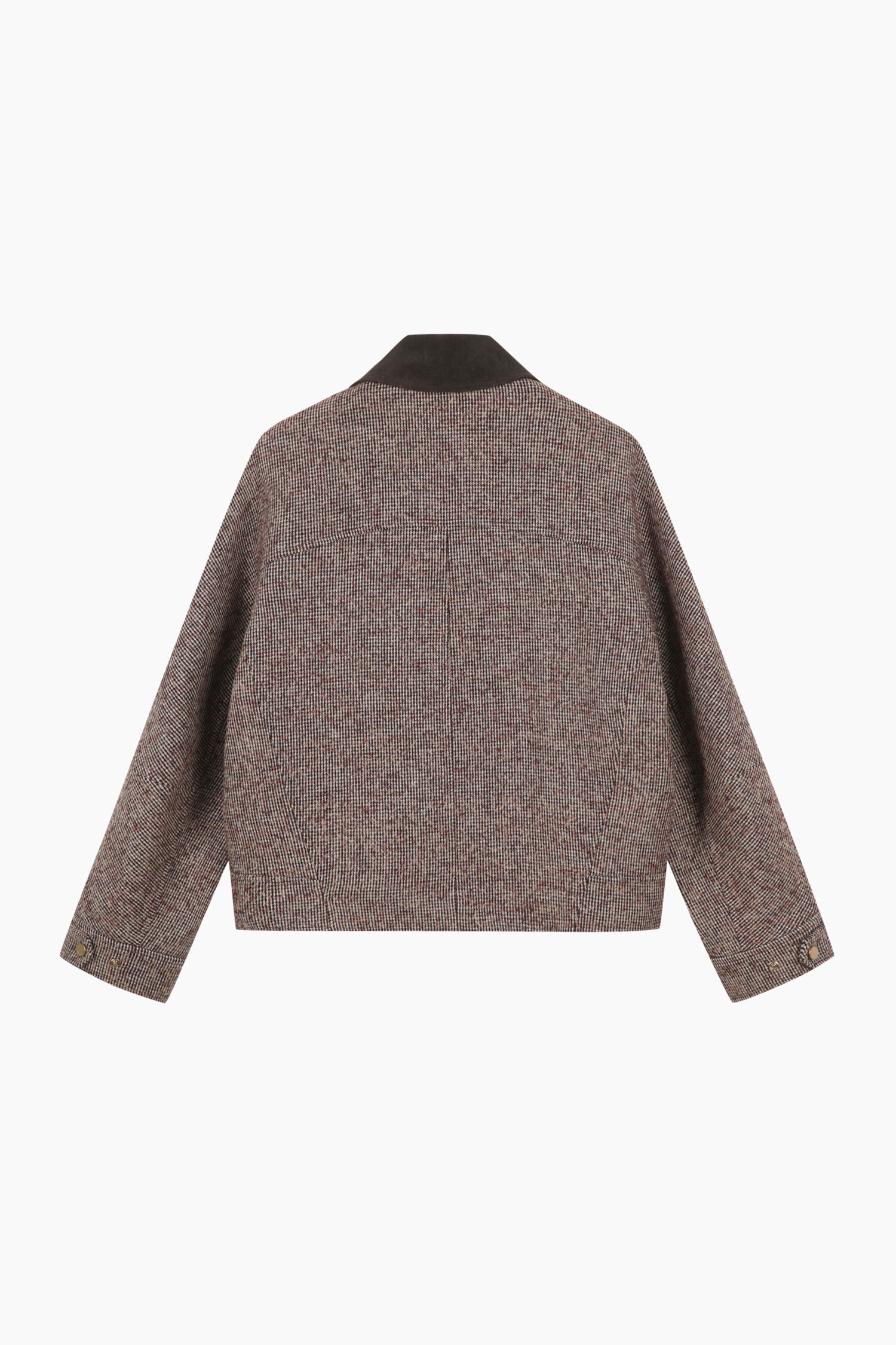 Giacca in tweed da donna marrone 2 | Sisley Outlet
