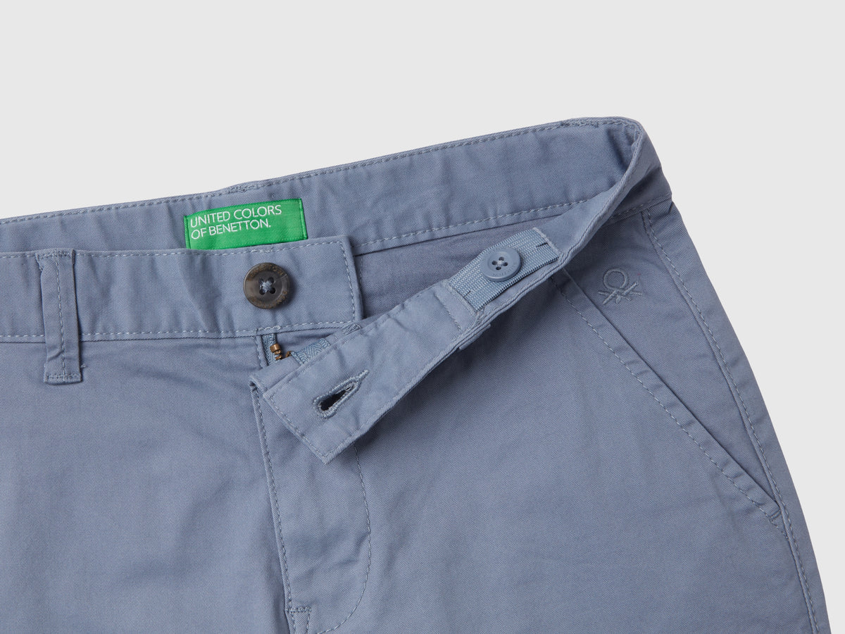 Chino slim fit in cotone stretch