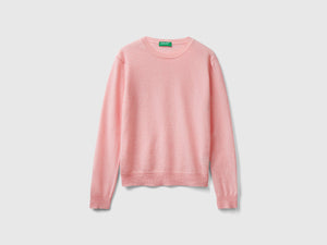 Maglia girocollo in lana Merino