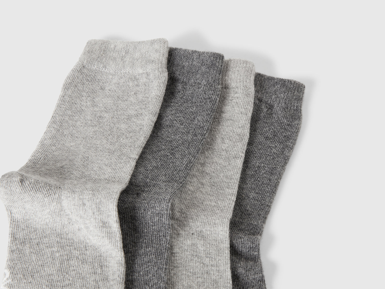 Set calzini lunghi da bambino grigio 2 | Benetton Outlet