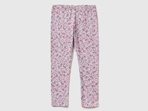 Leggings a fiori