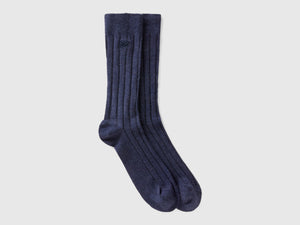 Calzini lunghi in misto cashmere