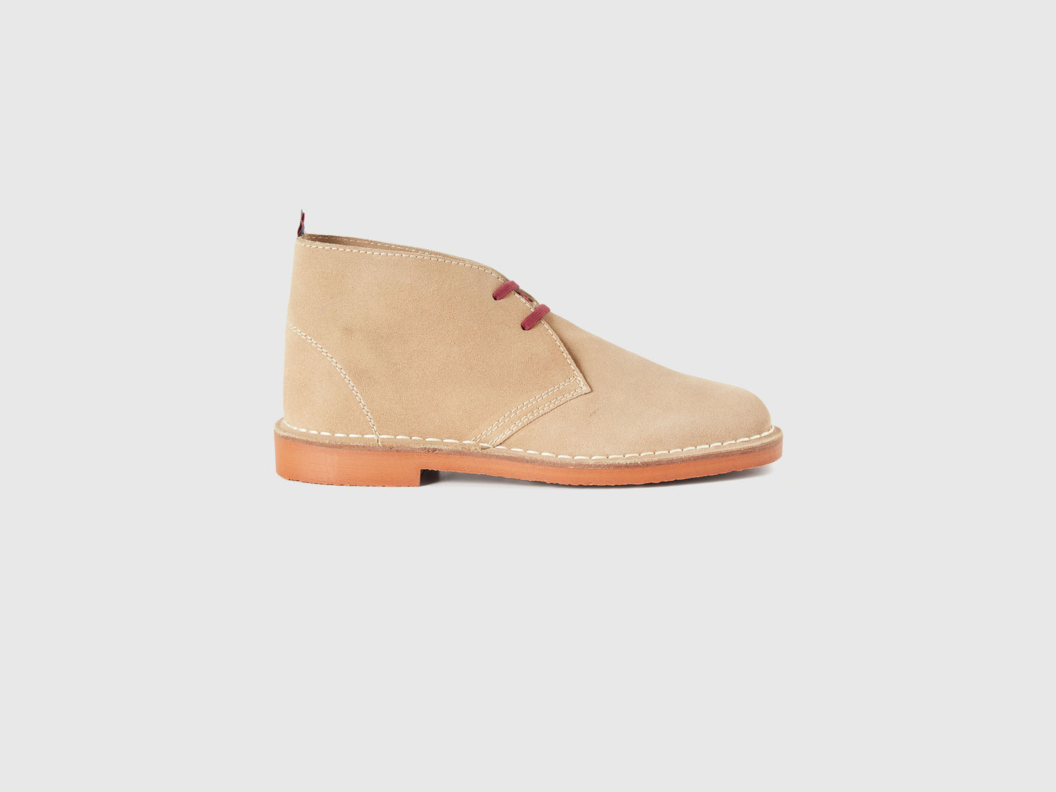 Polacchine in pelle da uomo beige | Benetton Outlet