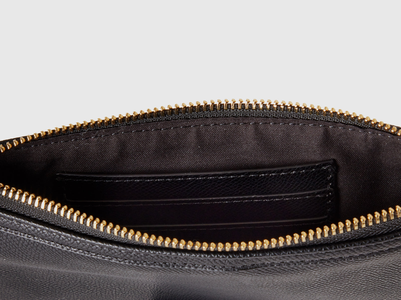 Due bustine in tessuto spalmato da donna nero 3 | Benetton Outlet