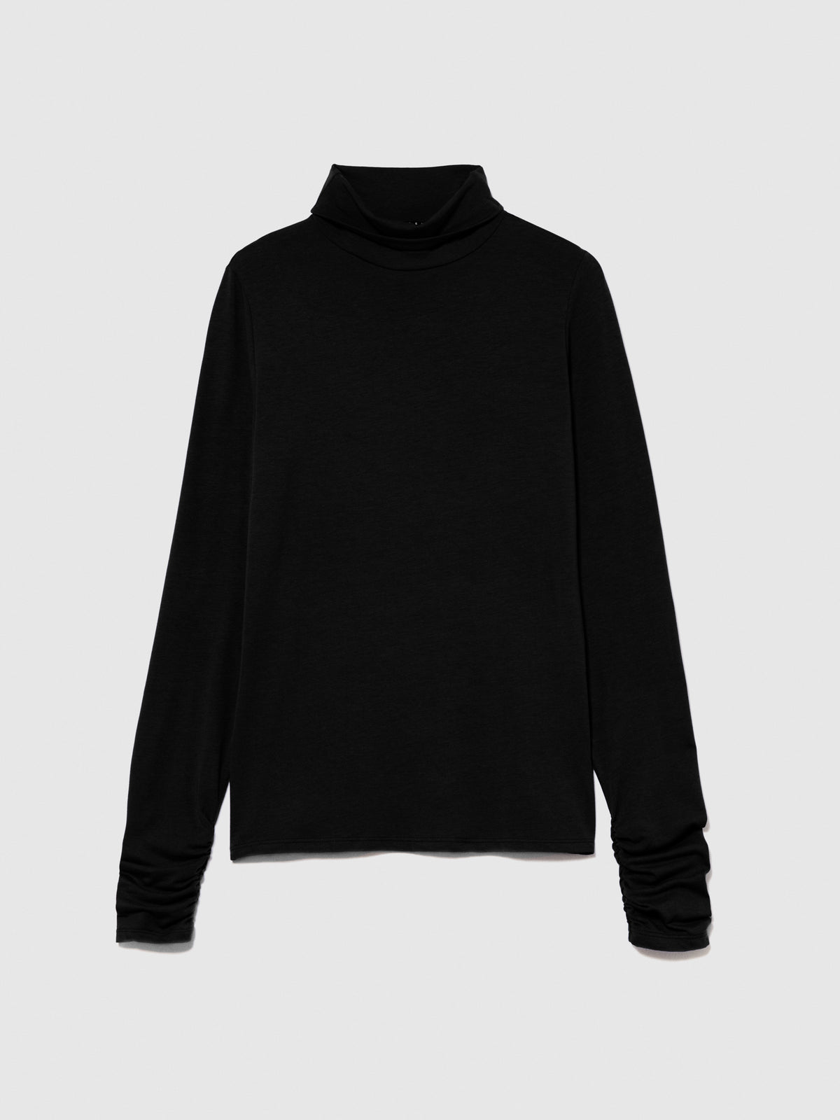 T-shirt con collo alto
