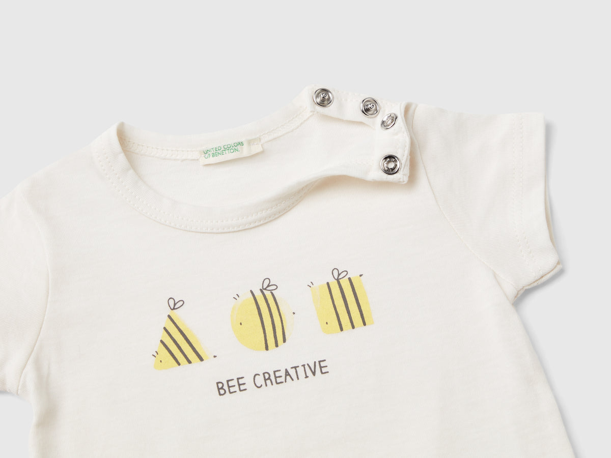 T-shirt manica corta 100% cotone bio